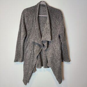 Eileen Fisher Cardigan Superkid Mohair Drapey Open Front Minimalist Sz Large
